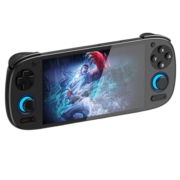 Retroid Pocket 5 játékkonzol, Android 13, 5,5" 1080p AMOLED, 8GB RAM, 128GB UFS 3.1, WiFi 6, BT 5.1, 5000mAh - Fekete