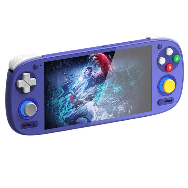 Retroid Pocket 5 játékkonzol, Android 13, 5,5" 1080p AMOLED, 8GB RAM, 128GB UFS 3.1, WiFi 6, BT 5.1, 5000mAh - Lila