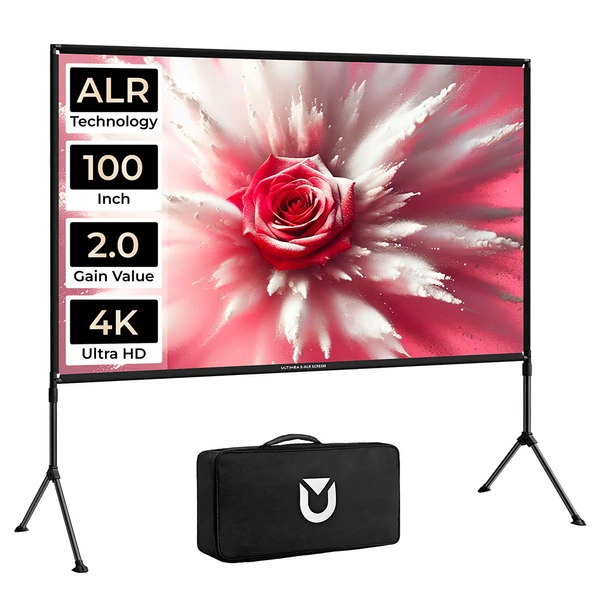 Ultimea Photon E-ALR 100 hüvelykes vetítővászon állvánnyal