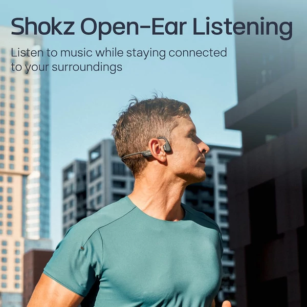 SHOKZ OpenRun Pro 2 nyitott fülhallgató, csontvezetéses sport fejhallgató - Fekete