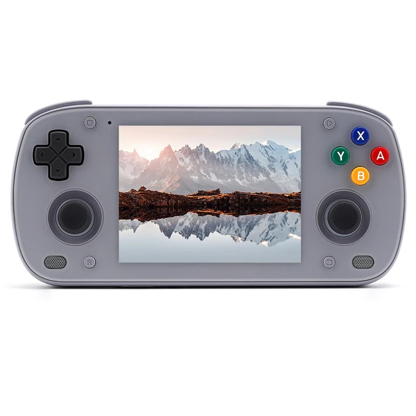 Retroid Pocket MINI játékkonzol, 3,7" AMOLED, 6GB+128GB, Android 10, 4000mAh, WiFi 6, BT 5.1, aktív hűtés, 27W gyorstöltés - Szürke