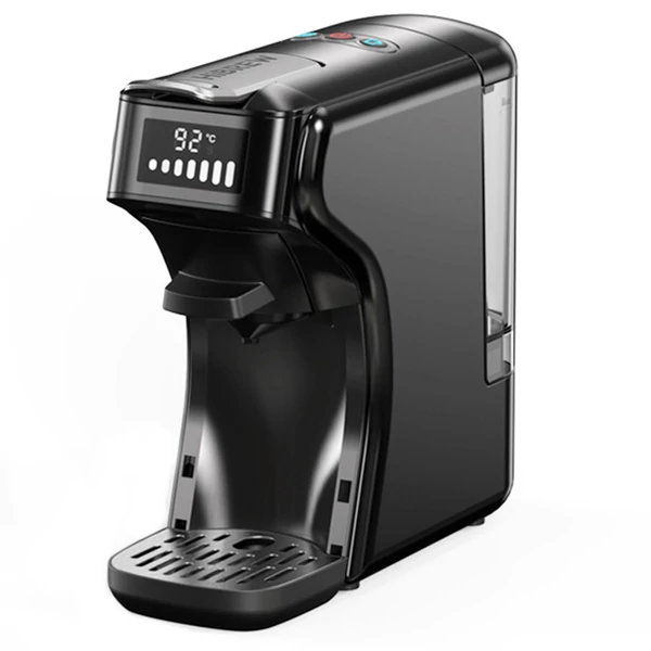 HiBREW H1B 6 az 1-ben kapszulás kávéfőző, 600 ml tartály, 19 bar, hideg/meleg mód, LED - Fekete