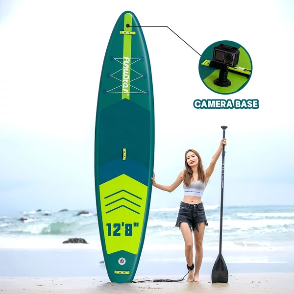 FunWater SUPFW41A állószörfdeszka 385*85*15cm, kamera rögzítéssel