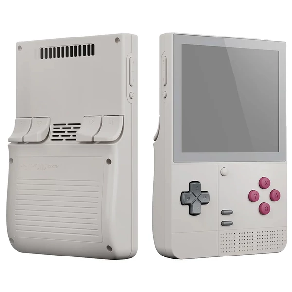 Retroid Pocket Classic Android 14 játékkonzol, 3,92" 1240×1080 AMOLED kijelző, 6GB RAM, 128GB tárhely, WiFi 5, BT 5.1, 5000mAh - Szürke