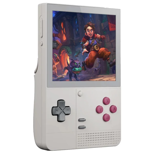 Retroid Pocket Classic Android 14 játékkonzol, 3,92" 1240×1080 AMOLED kijelző, 6GB RAM, 128GB tárhely, WiFi 5, BT 5.1, 5000mAh - Szürke