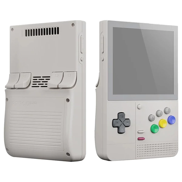 Retroid Pocket Classic Android 14 játékkonzol, 3,92" 1240×1080 AMOLED kijelző, 6GB RAM, 128GB tárhely, WiFi 5, BT 5.1, 5000mAh - Fehér
