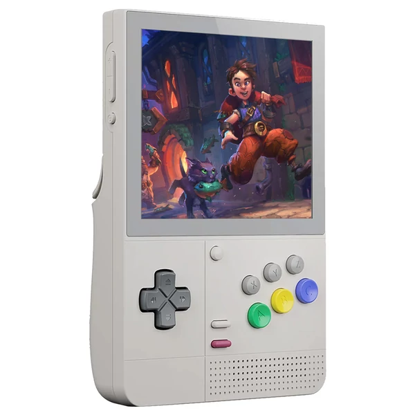 Retroid Pocket Classic Android 14 játékkonzol, 3,92" 1240×1080 AMOLED kijelző, 6GB RAM, 128GB tárhely, WiFi 5, BT 5.1, 5000mAh - Fehér