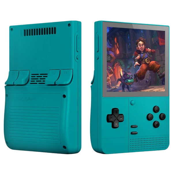Retroid Pocket Classic Android 14 játékkonzol, 3,92" 1240×1080 AMOLED kijelző, 6GB RAM, 128GB tárhely, WiFi 5, BT 5.1, 5000mAh - Kék