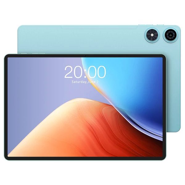 Teclast P50 Android 15 tablet, 11" 800×1280 IPS, Unisoc T606 8 mag, 8+12GB RAM, 128GB ROM, WiFi, BT 5.0, 5+8MP kamera, GPS, 7000mAh