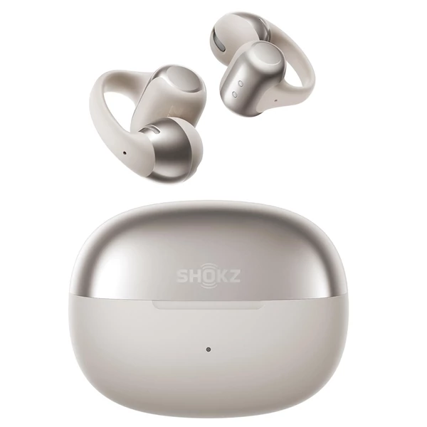SHOKZ OpenDots ONE nyitott fülhallgató, Dolby Audio, IP54 vízálló, 40 óra üzemidő, több eszköz párosítás - Szürke