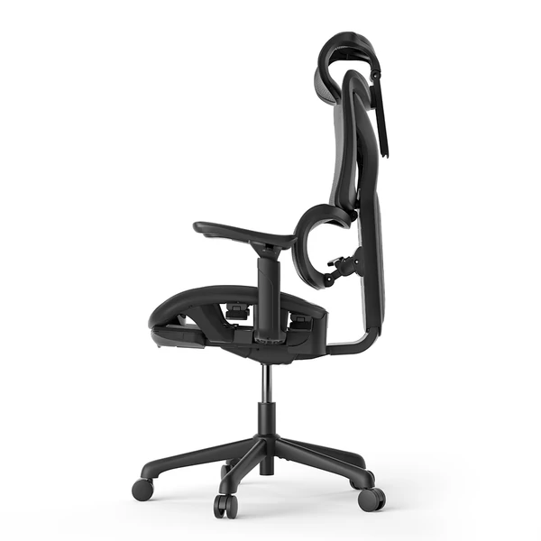 ACGAM CG-5245M ergonomikus gamer irodai szék, 3D állítható kartámasz, lábtartóval