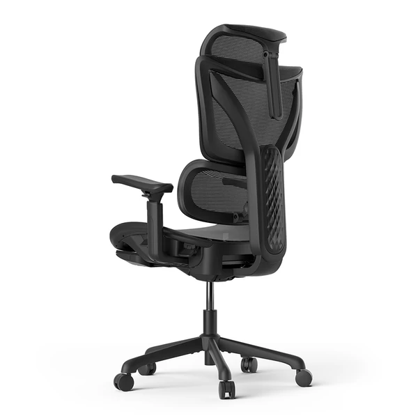 ACGAM CG-5245M ergonomikus gamer irodai szék, 3D állítható kartámasz, lábtartóval