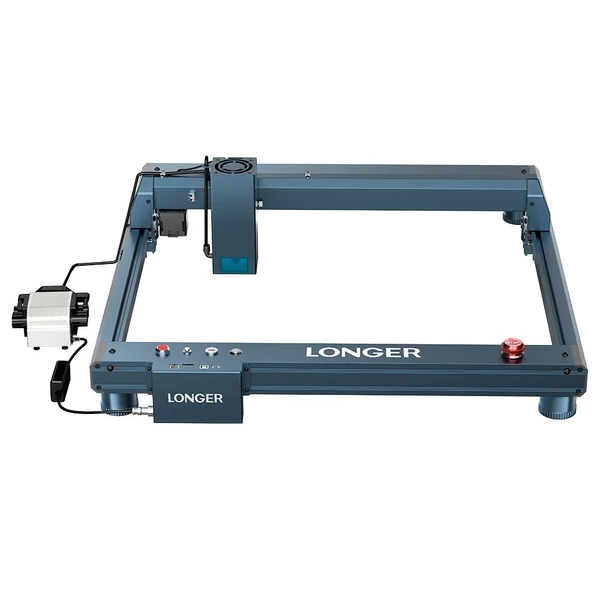 LONGER Laser B1 lézergravírozó-vágó, 6 magos fej, 33-36W teljesítmény, 450x440mm gravírozási terület - 20W