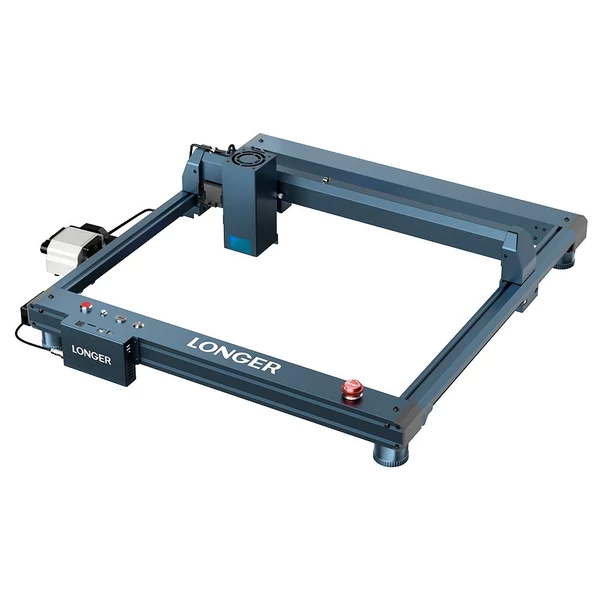 LONGER Laser B1 lézergravírozó-vágó, 6 magos fej, 33-36W teljesítmény, 450x440mm gravírozási terület - 20W
