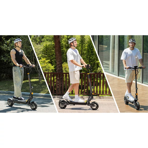 Ausom L1 elektromos roller, 800W motor, 48V 15,6Ah akku, 10" kerekek, 45km/h, 70km hatótáv, tárcsafék, NFC, kódzár