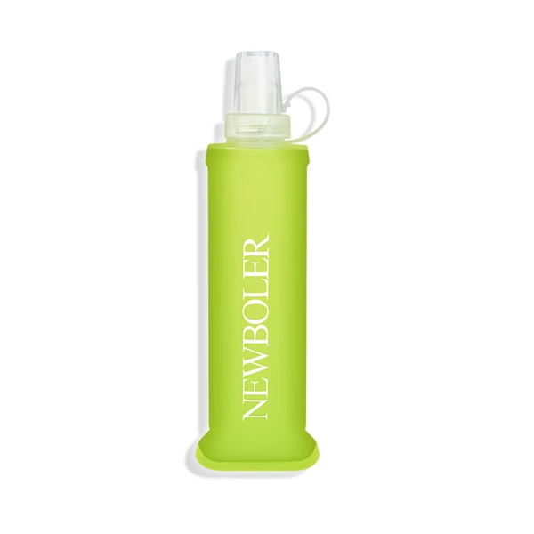 NEWBOLER BOT200 összecsukható, BPA-mentes, puha sportkulacs – 250ml, citromsárga