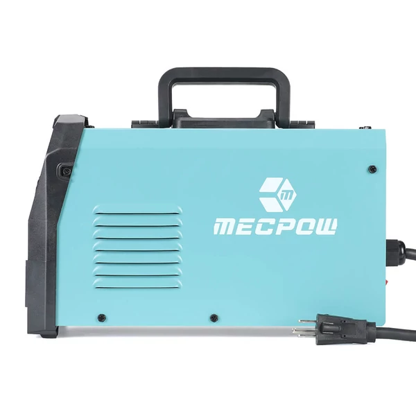 Mecpow MIG120 gáz nélküli hegesztőgép, 220V, MIG/MMA/LIFT TIG 3 az 1-ben, túlmelegedés-, túláram-, túlterhelés- és túlfeszültség-védelemmel, LCD kijelző