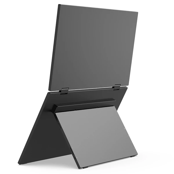 MINIX SF15 összecsukható hordozható monitor, 2×15,6" FHD IPS kijelző, HDR, 178° látószög, beépített hangszórók