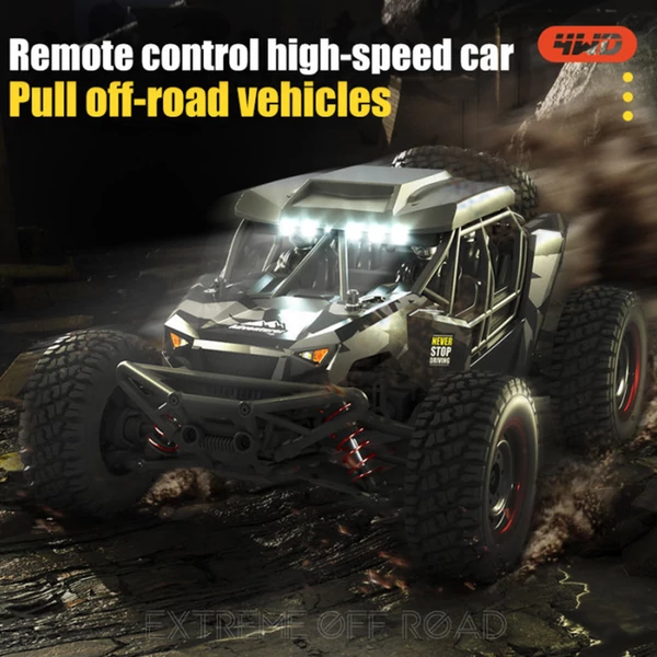 CrazyFastRC SCY 16106 RC autó 1/16 2.4G 4WD terepjáró - Sötétszürke