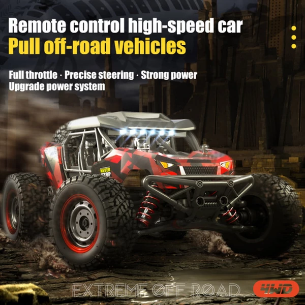 CrazyFastRC SCY 16106 RC autó 1/16 2.4G 4WD terepjáró - Sötétszürke