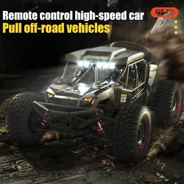 CrazyFastRC SCY 16106 RC autó 1/16 2.4G 4WD terepjáró - Piros