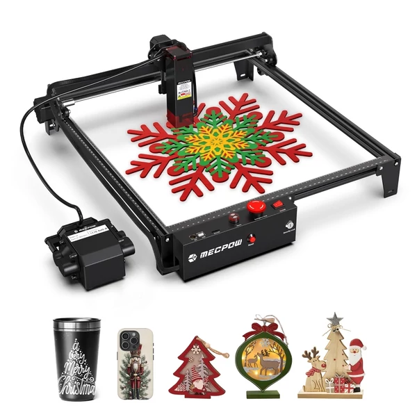 Mecpow X3 Pro 10W lézergravírozó légbefúvó készlettel
