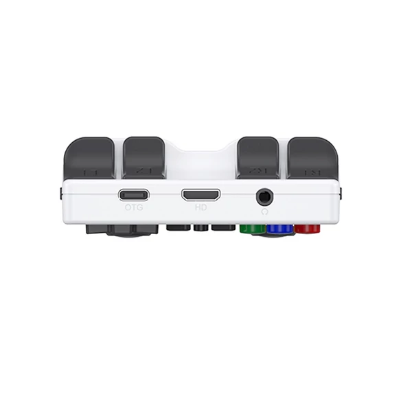 ANBERNIC RG353V játékkonzol, 64GB TF kártya, 32GB Android, 16GB Linux, 2GB RAM, HDMI kimenet, Moonlight streaming - Fehér