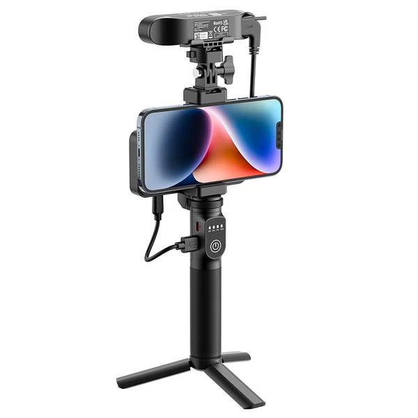 Creality CR-Scan Ferret Pro 3D szkenner, infravörös fényforrás, 0,1 mm pontosság, 30 fps, 150–700 mm távolság, vezeték nélküli kapcsolat