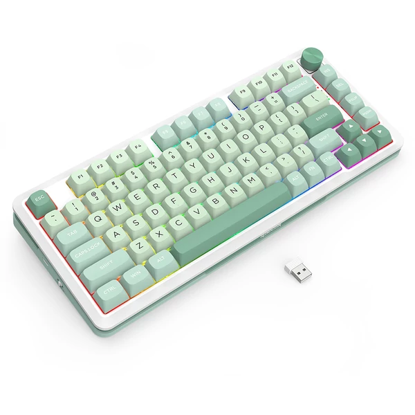 Redragon K681MG-RGB-PRO 81 gombos, hárommódú mechanikus billentyűzet