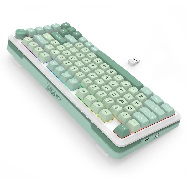 Redragon K681MG-RGB-PRO 81 gombos, hárommódú mechanikus billentyűzet