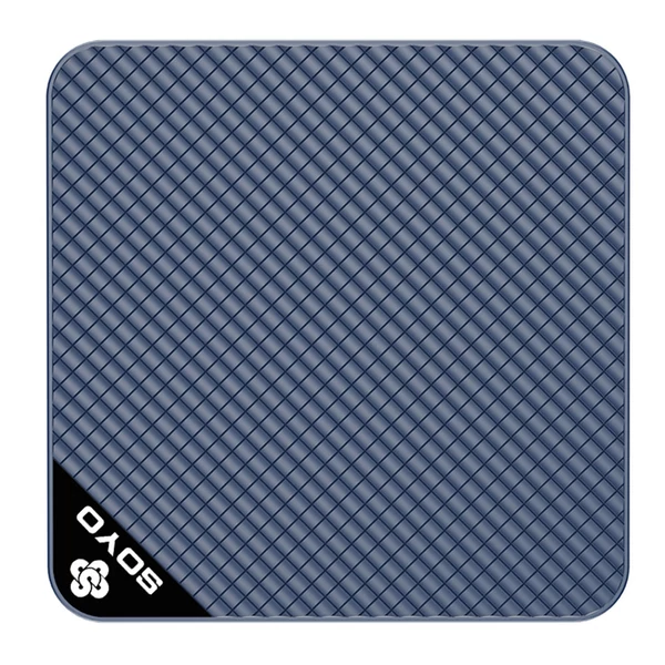 SOYO M4 Mini PC, Intel N150 4 mag 3,6GHz, 12GB LPDDR5 RAM, 512GB SSD, 2×HDMI+DP 4K, WiFi 5, BT 5.0, 3×USB3.2, 2×RJ45, Type-C, audio