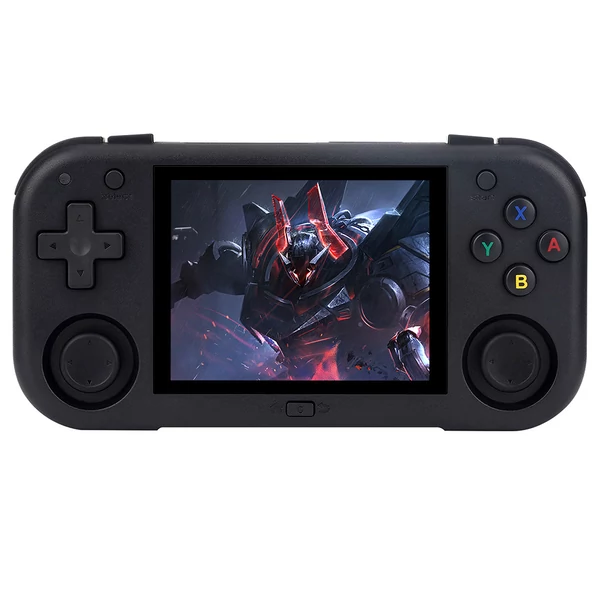Magicx Mini Zero 28 V2 retro játékkonzol, 2,8" 640×480 IPS kijelző, 7 óra játékidő - 64GB, fekete