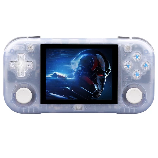 Magicx Mini Zero 28 V2 retro játékkonzol, 2,8" 640×480 IPS kijelző, 7 óra játékidő - 64GB, kék