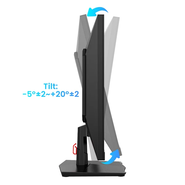 TITAN ARMY P2718C 27" FHD 144Hz IPS gamer monitor, HDR10, Adaptive Sync, alacsony kékfény, VESA, HDMI, DP