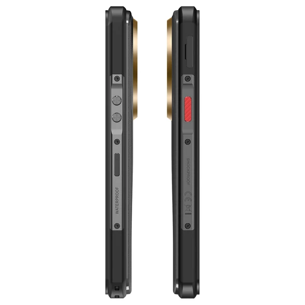 OUKITEL WP39 Pro 5G strapabíró telefon, 12+512GB, 11000mAh, 6,6" FHD+, 64MP, Android 14, IP68, NFC/GPS - Szürke