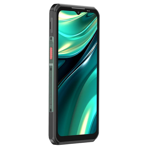 OUKITEL WP39 Pro 5G strapabíró telefon, 12+512GB, 11000mAh, 6,6" FHD+, 64MP, Android 14, IP68, NFC/GPS - Zöld
