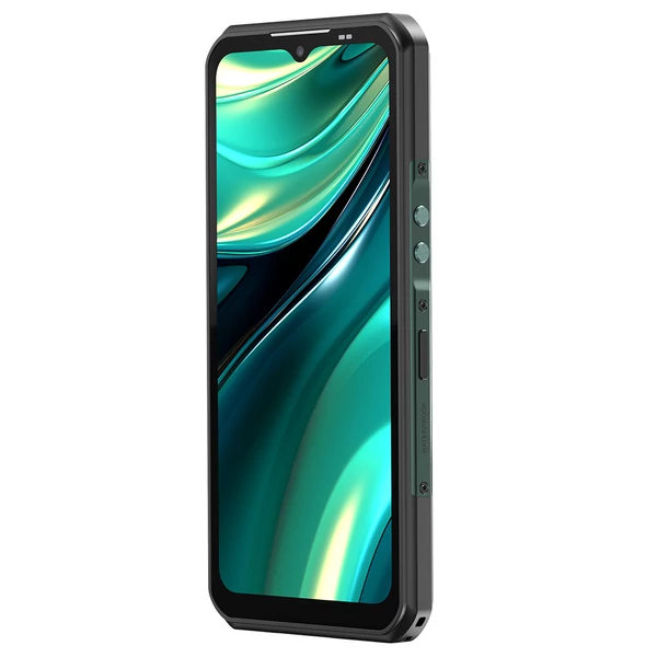 OUKITEL WP39 Pro 5G strapabíró telefon, 12+512GB, 11000mAh, 6,6" FHD+, 64MP, Android 14, IP68, NFC/GPS - Zöld