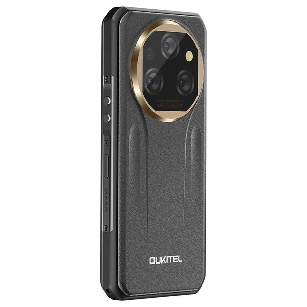 OUKITEL WP39 Pro 5G strapabíró telefon, 12+512GB, 11000mAh, 6,6" FHD+, 64MP, Android 14, IP68, NFC/GPS - Arany