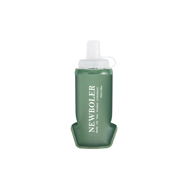 NEWBOLER BOT225 összecsukható, puha, BPA-mentes sportkulacs – 300 ml, zöld