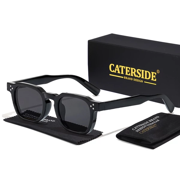 CATERSIDE K39896-C01 retro szögletes napszemüveg, UV400 védelem