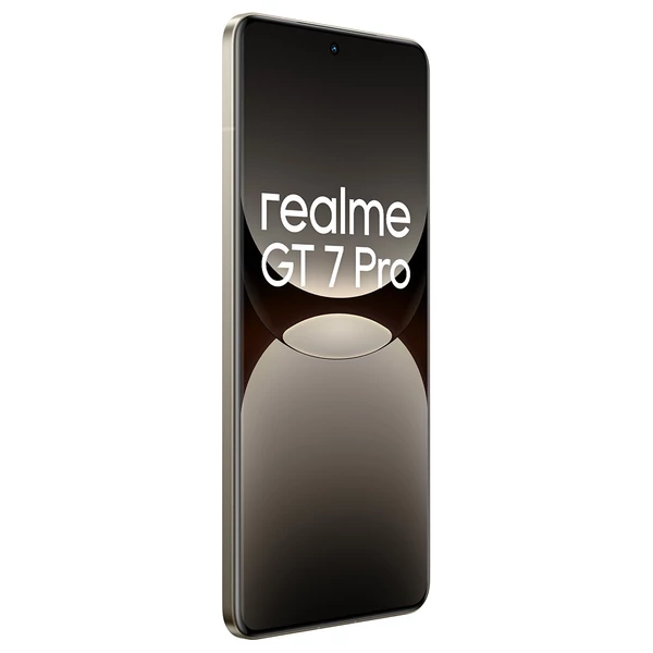 Realme GT7 Pro 5G okostelefon, 12+256GB, Snapdragon 8 Elite, 6,78" 120Hz, 50MP tripla kamera, 6500mAh, 120W, IP69 - Szürke