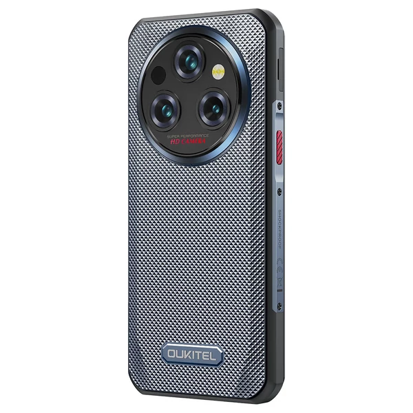 OUKITEL WP35 Pro strapabíró telefon, 12+512GB, 11000mAh, 6.6" FHD+, 64+32MP, NFC/OTG/GPS, Dual SIM, BT5.2 - Szürke