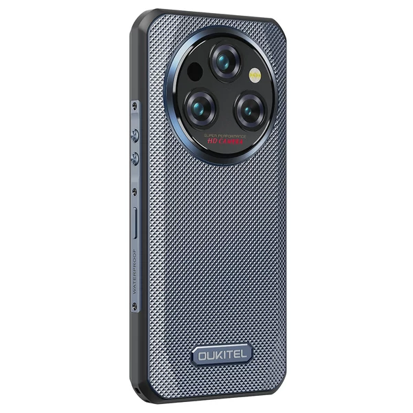 OUKITEL WP35 Pro strapabíró telefon, 12+512GB, 11000mAh, 6.6" FHD+, 64+32MP, NFC/OTG/GPS, Dual SIM, BT5.2 - Szürke
