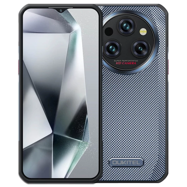 OUKITEL WP35 Pro strapabíró telefon, 12+512GB, 11000mAh, 6.6" FHD+, 64+32MP, NFC/OTG/GPS, Dual SIM, BT5.2 - Szürke