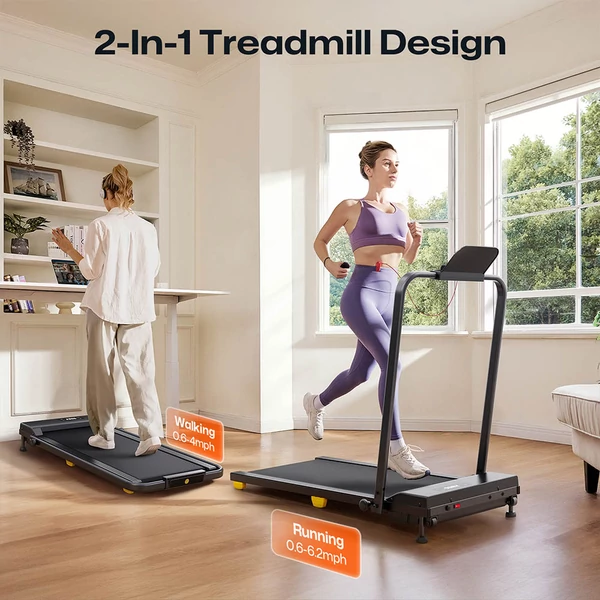 SYSURO S1L MIX gyaloglópad, 2,5 LE motor, 0,6-10 km/h, HIIT mód, 9% dőlésszög, 5 rétegű futószalag, <45dB, összecsukható