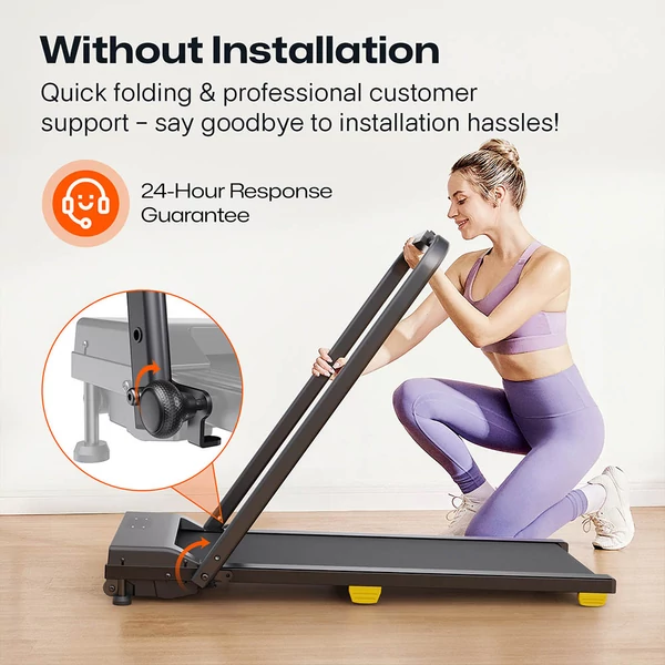 SYSURO S1L MIX gyaloglópad, 2,5 LE motor, 0,6-10 km/h, HIIT mód, 9% dőlésszög, 5 rétegű futószalag, <45dB, összecsukható
