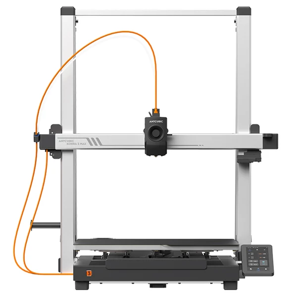 Anycubic Kobra 3 Max 3D nyomtató, 600mm/s, automatikus szintezés, akár 8 szín ACE Pro-val, 420×420×500mm