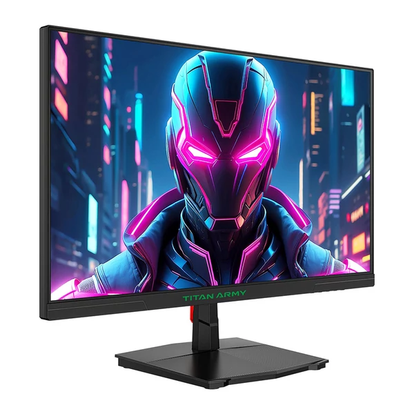 TITAN ARMY P2510G játékmonitor, 24,5", 1920x1080, FAST IPS, 180Hz, HDR10, 99% sRGB, 1ms GTG, Adaptive Sync, VESA, HDMI, DP, dönthető