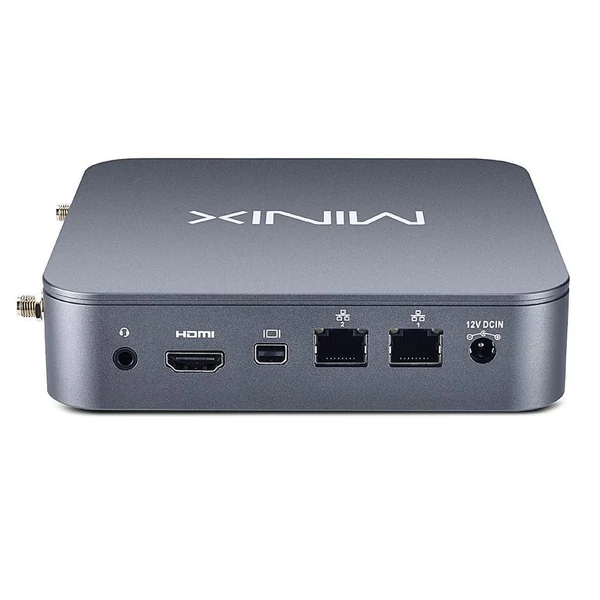 MINIX J51-C8 Max mini PC, Intel N5105 (4 mag, max. 2,9GHz), 8GB RAM, 512GB SSD, HDMI+Mini DP+USB-C, WiFi, BT 5.2, 2×USB3.2, 1×USB2.0, 2×2.5G RJ45