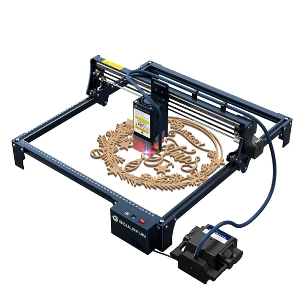 SCULPFUN S30 Pro Max 20W lézergravírozó és vágógép